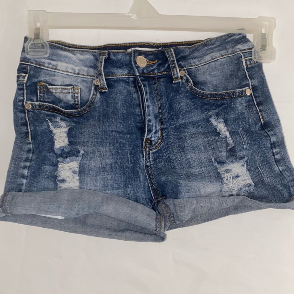 Denim Blue Women's Shorts